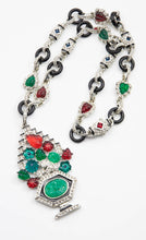 Load image into Gallery viewer, Signed Kenneth Lane Famous Fruit Salad Necklace - JD10893