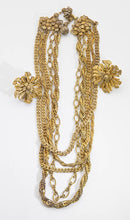 Load image into Gallery viewer, Vintage Signed Miriam Haskell Necklace and Earrings - JD11006