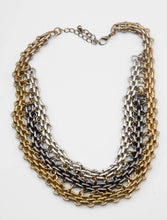 Load image into Gallery viewer, Contemporary Multi-Colored Chain Necklace - JD10927