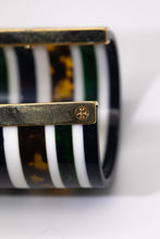 Load image into Gallery viewer, Tory Burch Signed Resin Cuff Bracelet  - JD10581