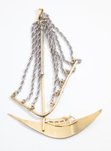 Load image into Gallery viewer, Vintage Rare Deco Signed “Carl-Art Company” Boat Pin - JD10791