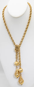 1960s Lariat Chain Necklace  - JD10800