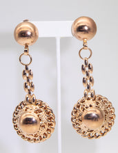 Load image into Gallery viewer, Copper-tone 4” drop earrings  - JD10715