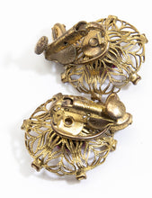Load image into Gallery viewer, Vintage Unusual Signed Vendome Earrings - JD10830
