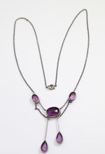Load image into Gallery viewer, Antique Victorian Amethyst Necklace - JD10650