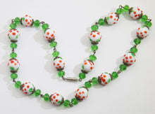 Load image into Gallery viewer, Vintage Czech glass necklace  - JD10707