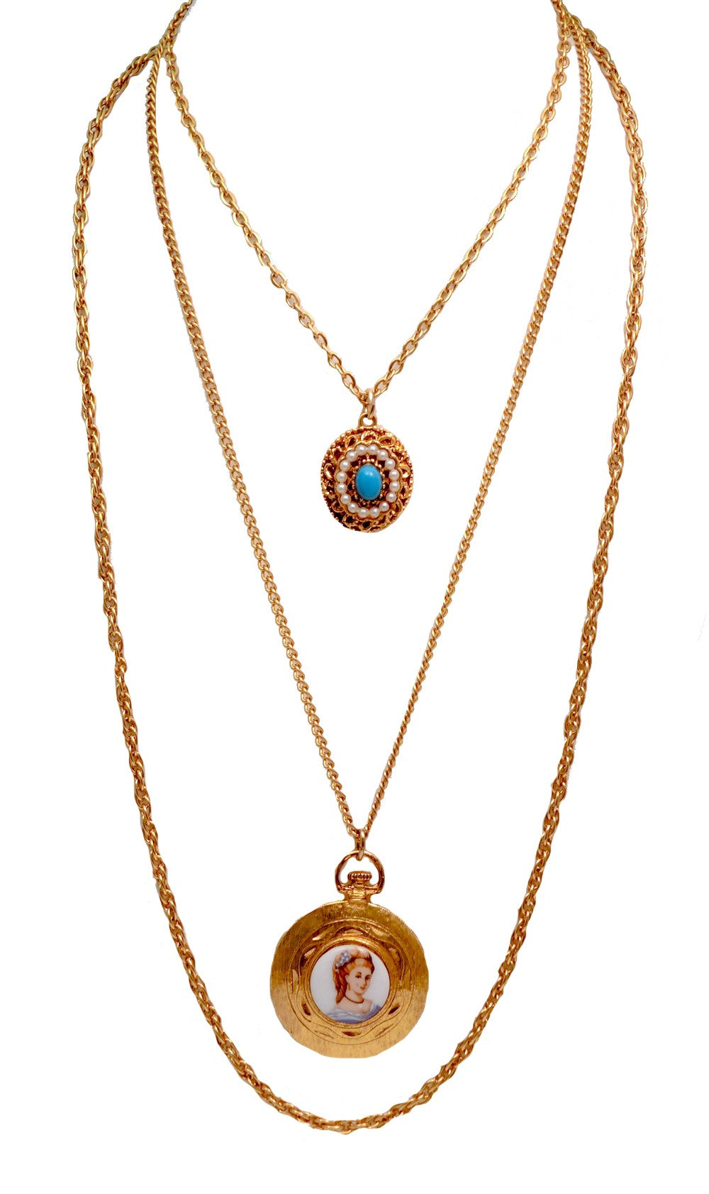 Goldette hot sale locket necklace