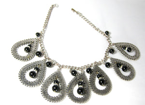 Vintage Anka Chain Drop Necklace - JD10228