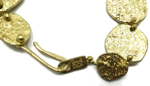 Vintage Signed Anne Dick Discs Necklace