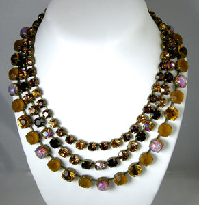 Hard-To-Find Vintage 90s JL Blin Paris 3-Strand Necklace & Bracelet