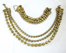 Load image into Gallery viewer, Hard-To-Find Vintage 90s JL Blin Paris 3-Strand Necklace &amp; Bracelet