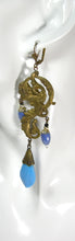 Load image into Gallery viewer, Vintage Extremely Long Czech Ornate Dangling Earrings  - JD10418