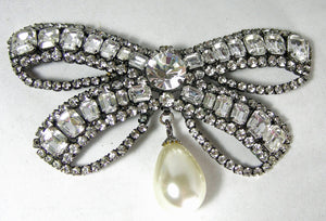 Famous Collectible Large Signed Butler & Wilson Bow Brooch - JD10452