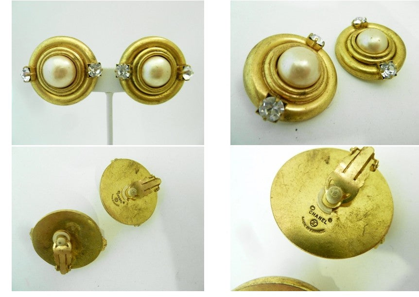 Authentic vintage earrings - Gem
