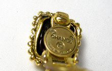 Load image into Gallery viewer, VINTAGE CHANEL SIGNED DROP FAUX PEARL GRIPOIX EARRINGS - JD10215