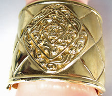 Load image into Gallery viewer, VINTAGE CHANEL SIGNED CLASSIC QUILTED WIDE CUFF - JD10217