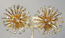 Load image into Gallery viewer, Vintage Starburst Elegant Clip Earrings  - JD10529
