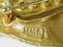 Load image into Gallery viewer, Vintage Signed MMA Deer Brooch - JD10313