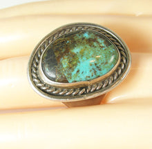 Load image into Gallery viewer, American Indian Pawn Turquoise ring