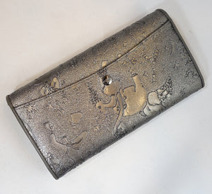 Piero Guidi Silver Magic Circus Wallet