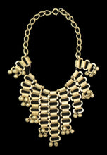 Load image into Gallery viewer, Vintage 1930&#39;s Book Chain Bib Necklace