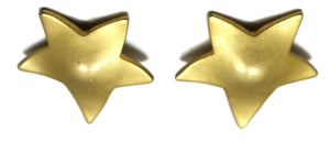 Vintage Signed Erwin Pearl Star Earrings