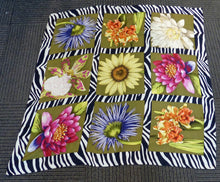 Load image into Gallery viewer, Vintage Signed Echo Floral Design Silk Scarf