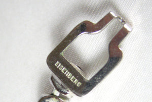 Vintage Signed Eisenberg Purple Crystal Necklace  - JD10384