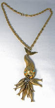 Load image into Gallery viewer, Vintage Multi Fish Pendant Necklace