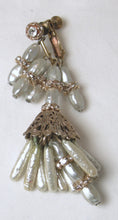 Load image into Gallery viewer, Vintage Baroque Faux Pearl &amp; Crystal Dangle Earrings