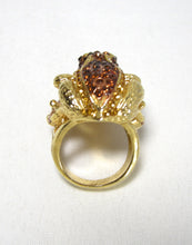 Load image into Gallery viewer, Beautiful Crystal Frog Ring - JD10193