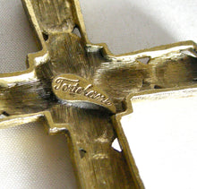 Load image into Gallery viewer, Vintage Sterling Tortolani Cross Pendant With Chain  - JD10374