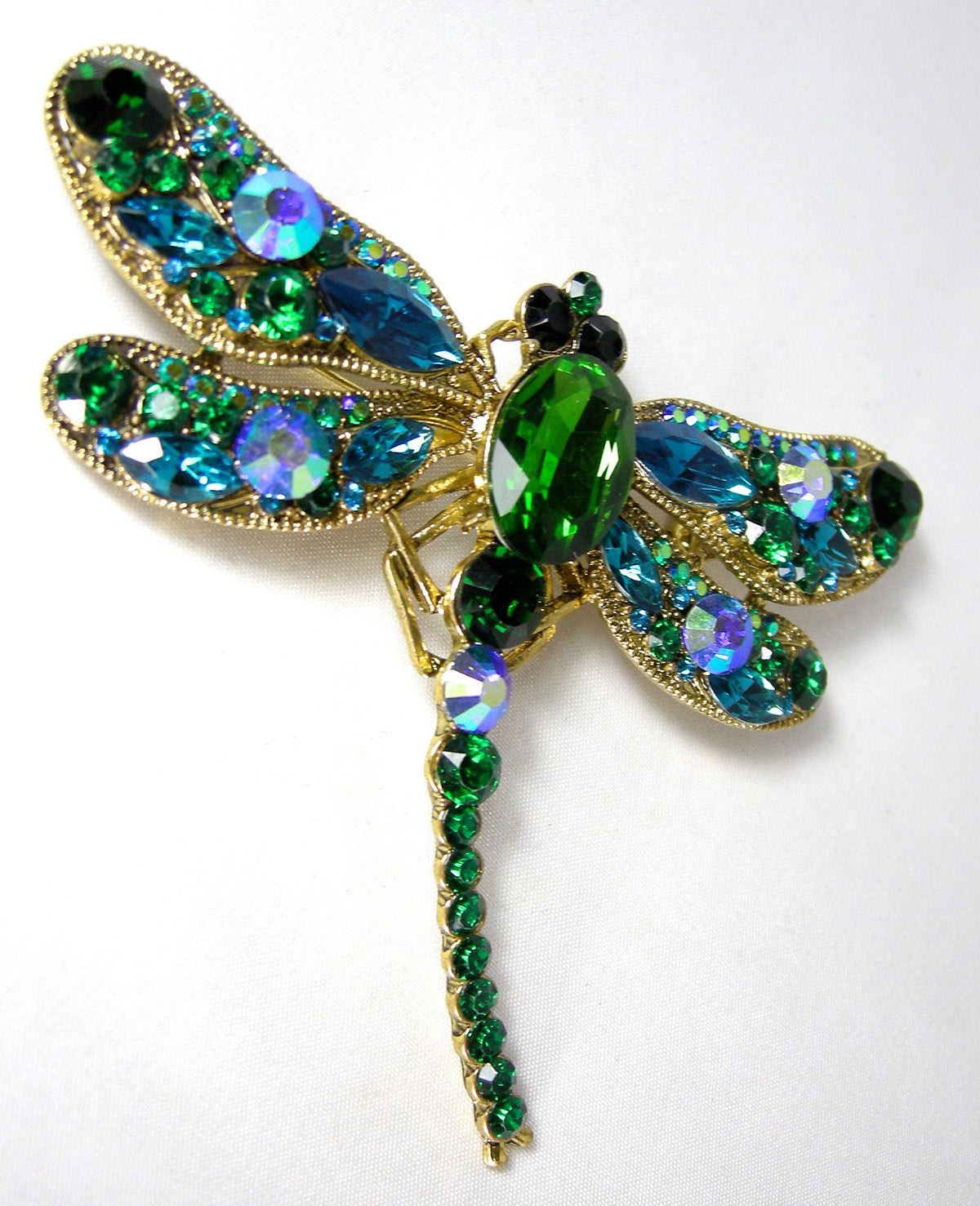 Vintage Unsigned Large Staret Crystal Butterfly Brooch/Pin – Connie  DeNave's Jeweldiva