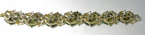 Vintage Leaf Unsigned Lisner Bracelet  - JD10548