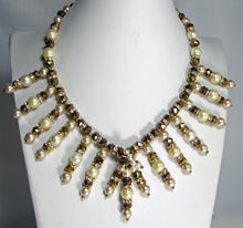 Load image into Gallery viewer, Vintage Signed Miriam Haskell Necklace And Earring Set  - JD10534