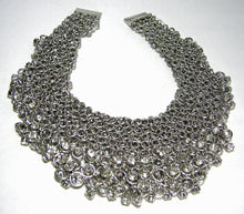 Load image into Gallery viewer, Vintage 1950s Rhinestone Drops Chain Necklace  - JD10464