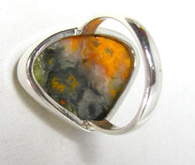 Load image into Gallery viewer, Vintage Sterling Silver Jasper Ring - JD10348