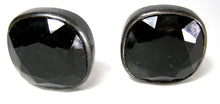 Load image into Gallery viewer, Vintage Signed Kenneth Lane Famous Jet Black Earrings - JD10316