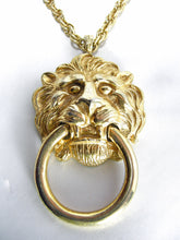 Load image into Gallery viewer, Kenneth Jay Lane Huge Lion Necklace - JD10105