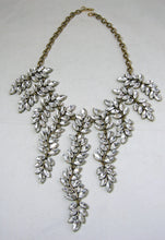 Load image into Gallery viewer, Vintage Kenneth Jay Lane Marquis Crystal Bib Necklace