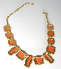 Load image into Gallery viewer, Signed Kenneth Lane Faux Coral Necklace  - JD10244