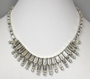 Vintage Signed Kramer Crystal Necklace