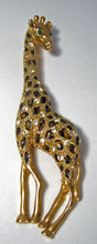 Load image into Gallery viewer, Huge Collectible Giraffe Brooch  - JD10254