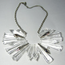 Load image into Gallery viewer, Vintage 1980s Lucite Bib Necklace  - JD10293