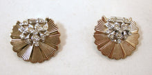 Load image into Gallery viewer, Vintage Signed Marboux Crystal Earrings &amp; Brooch