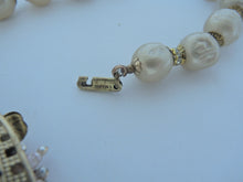 Load image into Gallery viewer, Vintage All Original Miriam Haskell Faux Baroque Pearl Necklace