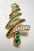 Load image into Gallery viewer, Vintage Monet Modernistic Swirl Christmas Tree Brooch  - JD10549