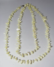 Load image into Gallery viewer, Vintage Mother Of Pearl 54” Rope Necklace - JD10301