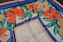 Load image into Gallery viewer, Vintage Signed Oleg Cassini Silk Scarf - SOLD OUT