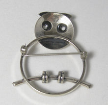 Load image into Gallery viewer, Vintage Sterling Beau Sterling Abstract Owl Brooch - JD10134